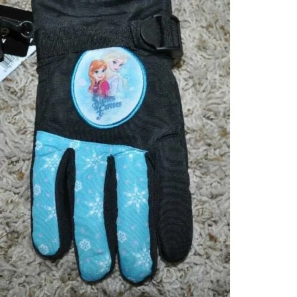 Girls Disney Frozen Anna Elsa Winter Gloves 